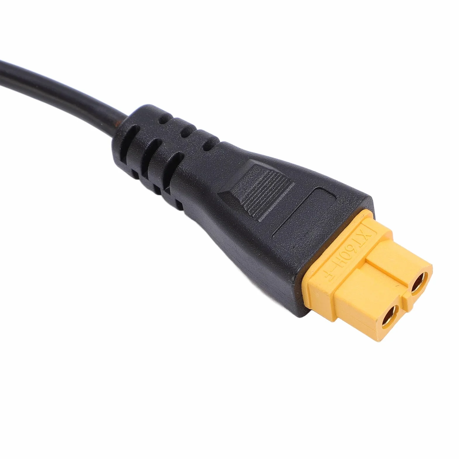XT60 Kabel adaptera ciężka, 18AWG Power Extenft Cygar Lost Mężczyzna do XT60 Złącze żeńskie do generatora słonecznego ciężarówki samochodowej 2Meter