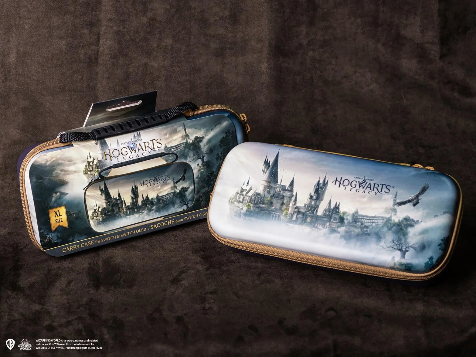 Freaks and Geeks Wizarding World Harry Potter Hogwarts Legacy, 299281s, XL etui na Nintendo Switch, Switch OLED, zamek