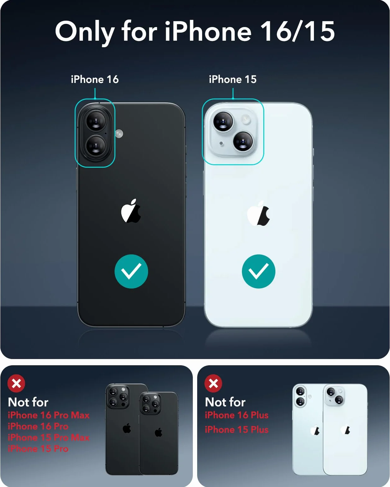 ESR iPhone 15 folia ochronna na wyświetlacz ze szkła pancernego, 3 folie ochronne na wyświetlacz, zakrzywione krawędzie 2,5D, pełna ochrona wojskowa, ochrona przed zadrapaniami