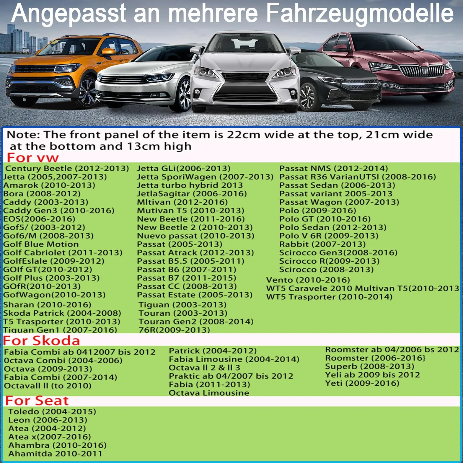 Radio samochodowe Liulbobu do VW Golf 5/6, Passat, Jetta, Caddy, Polo CC, Tiguan, EOS, Scirocco. Bezprzewodowy CarPlay i Android Auto, 7-calowy ekran dotykowy, Bluetooth, FM/AM, USB, DSP, RDS.