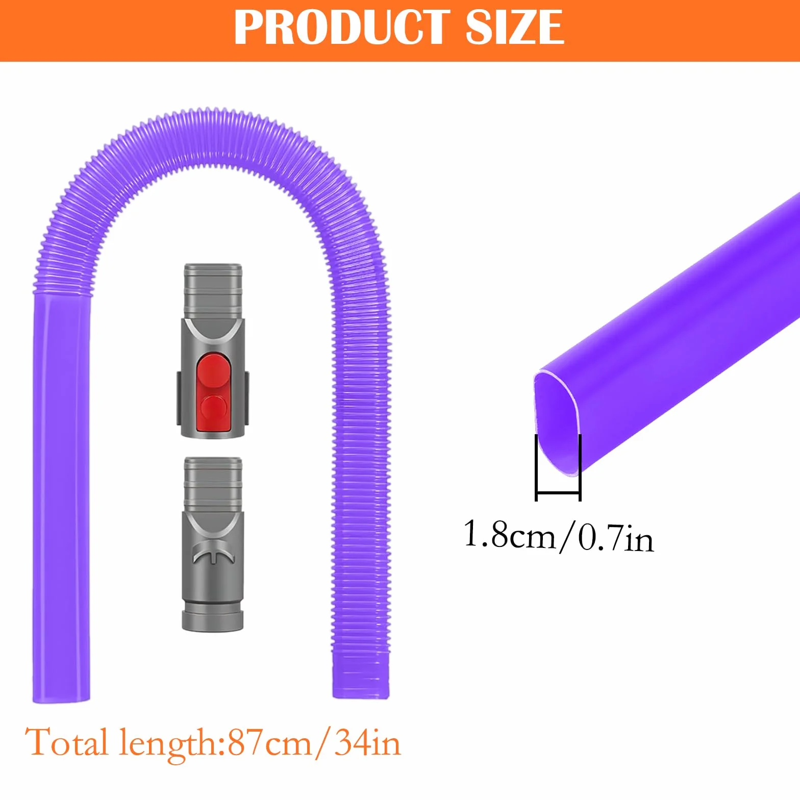 Elastyczna ssawka szczelinowa do odkurzacza Dyson V15 V12 V11 V10 V8 V7 V6