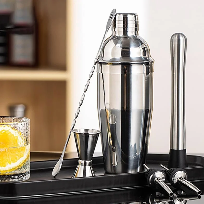 Zestaw shakerów do koktajli 750 ml stal nierdzewna