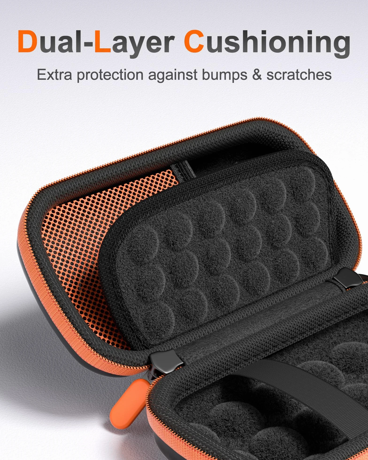 ProCase Twardy futerał do SanDisk przenośny SSD/SanDisk Extreme przenośny i zewnętrzny dysk SSD Extreme Pro 500 GB 1 TB 2 TB 4 TB 8 TB, odporne na wstrząsy etui podróżne z kartą SD