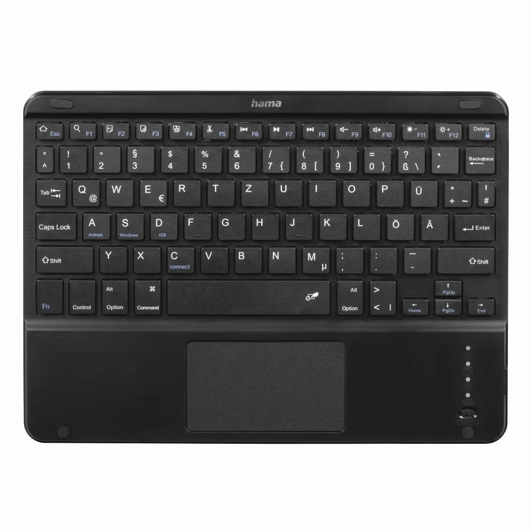 Hama Etui na tablet Premium z klawiaturą do tabletów 24-28 cm (9,5-11"), czarny