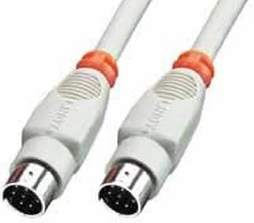 LINDY 8-biegunowy Mini DIN Kabel St/St 2m