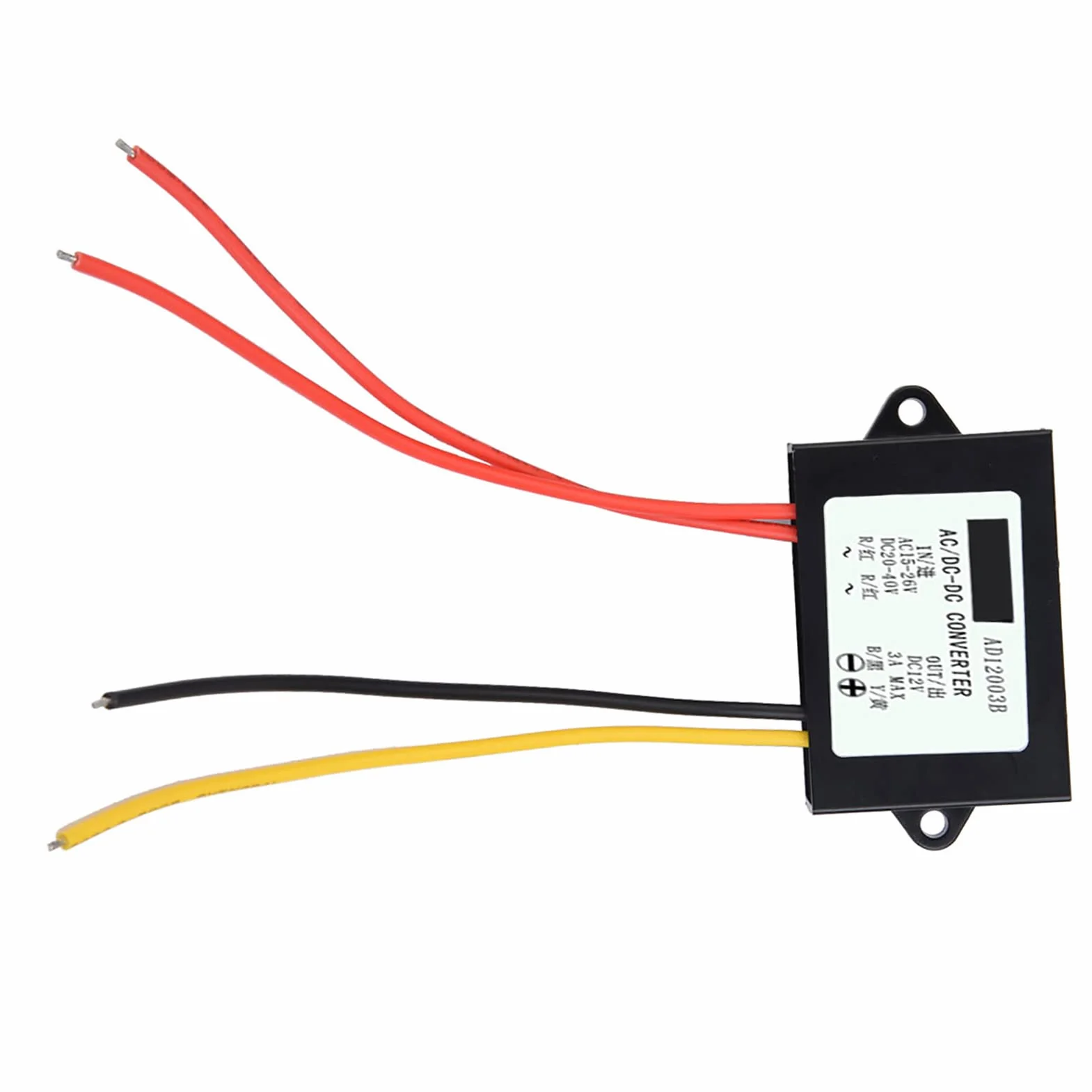 AC24V-DC12V Przetwornica napięcia zasilającego Transformator do samochodowego sprzętu audio 3A