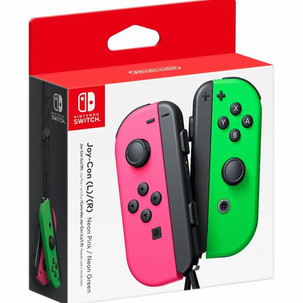 Kontroler Nintendo Switch Joy-Con Pair, Neon Green/Neon Pink