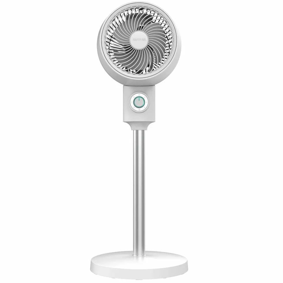 Cecotec Wentylator stojący EnergySilence 1000 Cyclone Smart z pilotem zdalnego sterowania. 60W, średnica 9", automatyczna oscylacja, timer 7h, sterowanie dotykowe