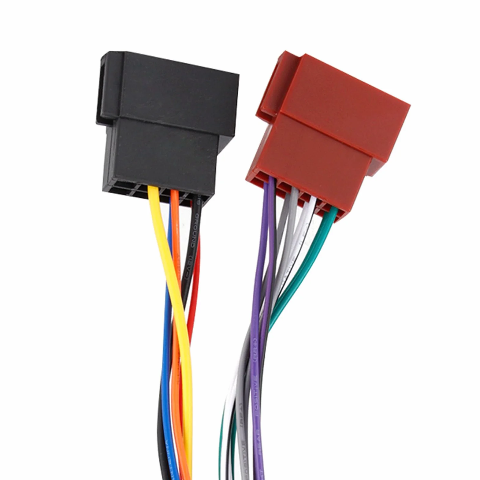 WIĄZKA STEREO CAR 16 PIN DO MINI ISO 8PIN Kabel Okablowania dla 2003-On-łatwa Instalacja, Adapter Wtyczki i Odtwarzania