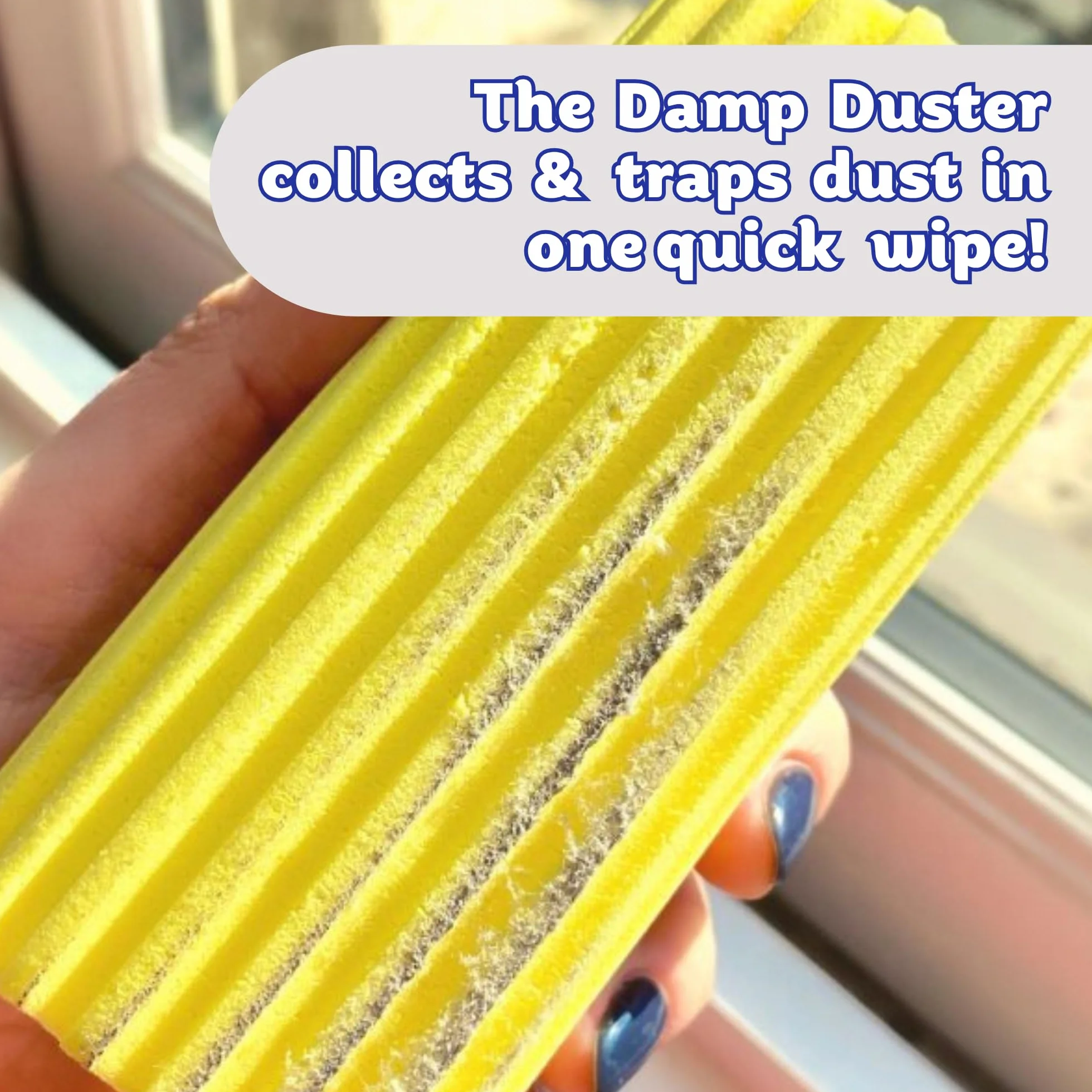 Scrub Daddy Damp Duster Ściereczka do Kurzu Niebieski