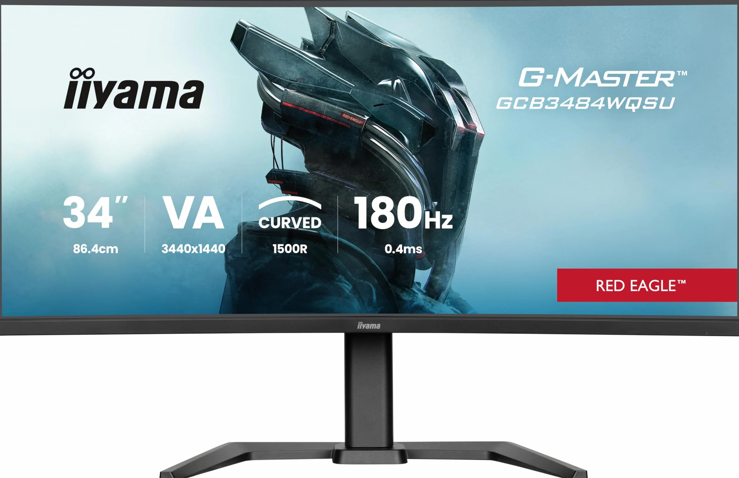 iiyama GCB3484WQSU B1 ekran PC 34G Master Red Eagle