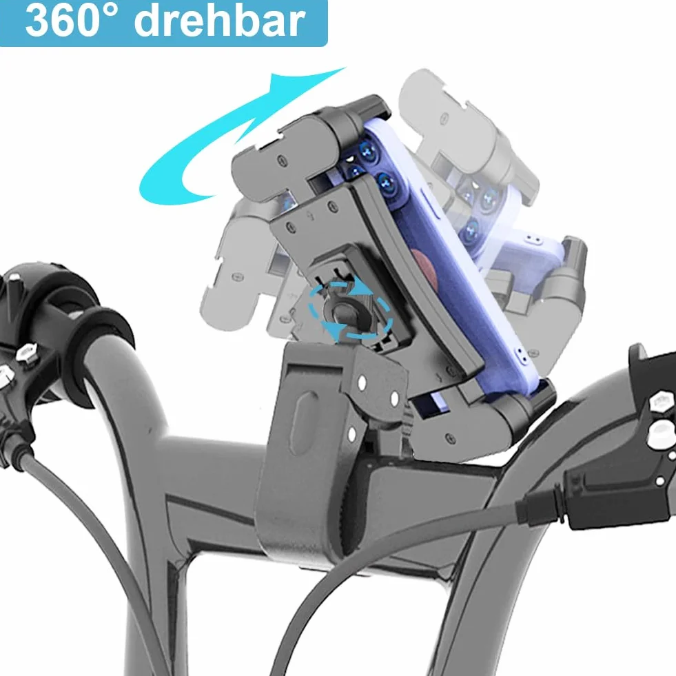 Stojak na tablet, bieżnia, uchwyt na tablet, rower treningowy, uchwyt na tablet, obracany o 360°, stojak na tablet, stojak na mikrofon, biurko, kierownicę, do smartfonów i czytników e-booków 4,5