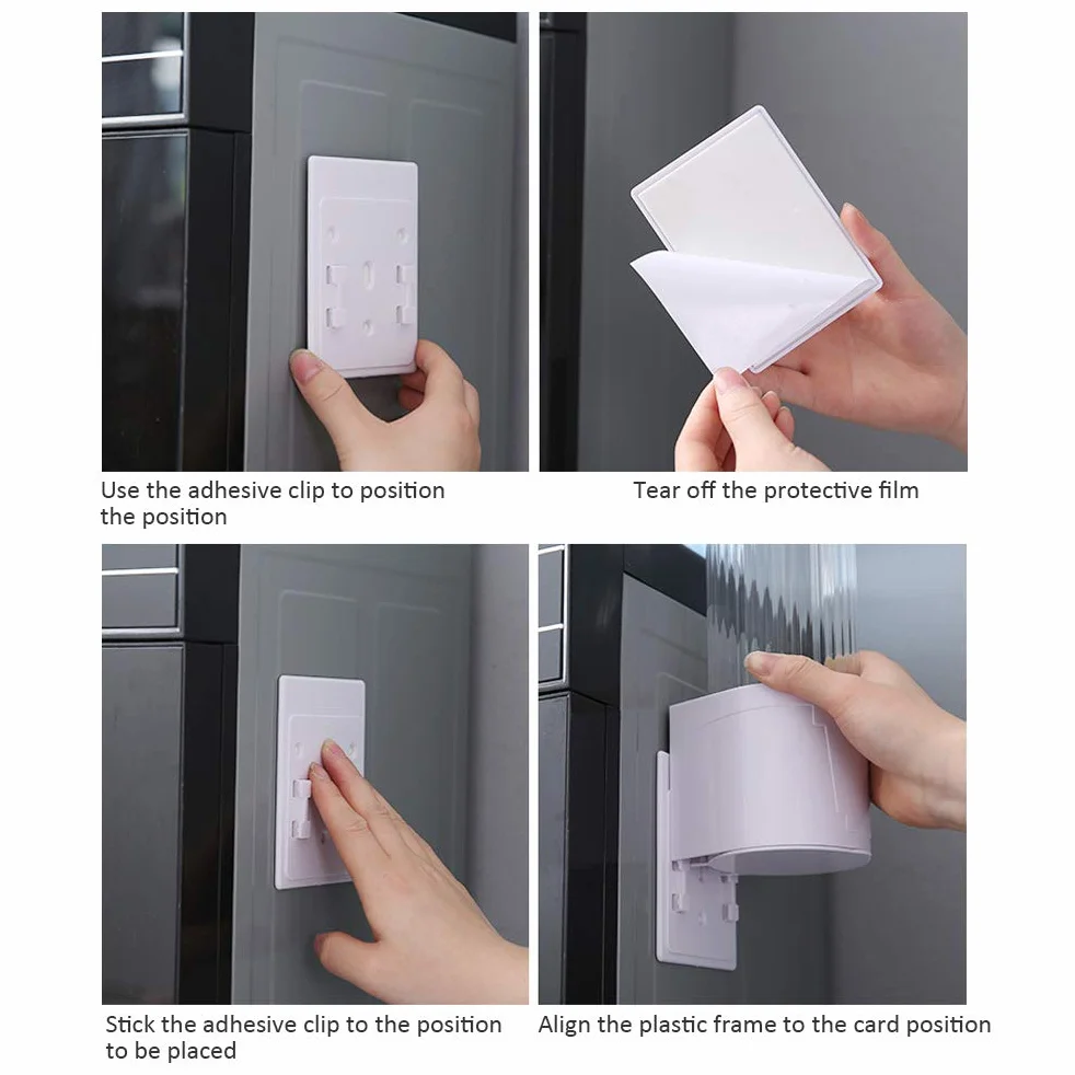 Dozownik kubkow papierowych na ścianę plastikowy 7,5 cm 60-80 filiżanek