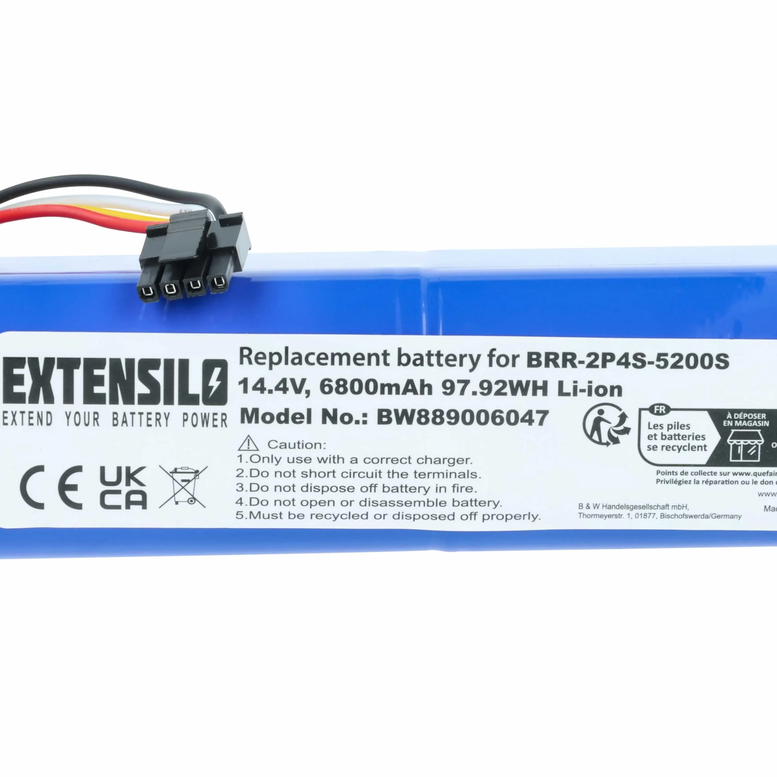 Bateria kompatybilna z Xiaomi Dreame Bot L10s Ultra 6,8Ah 14,4V Li-Ion