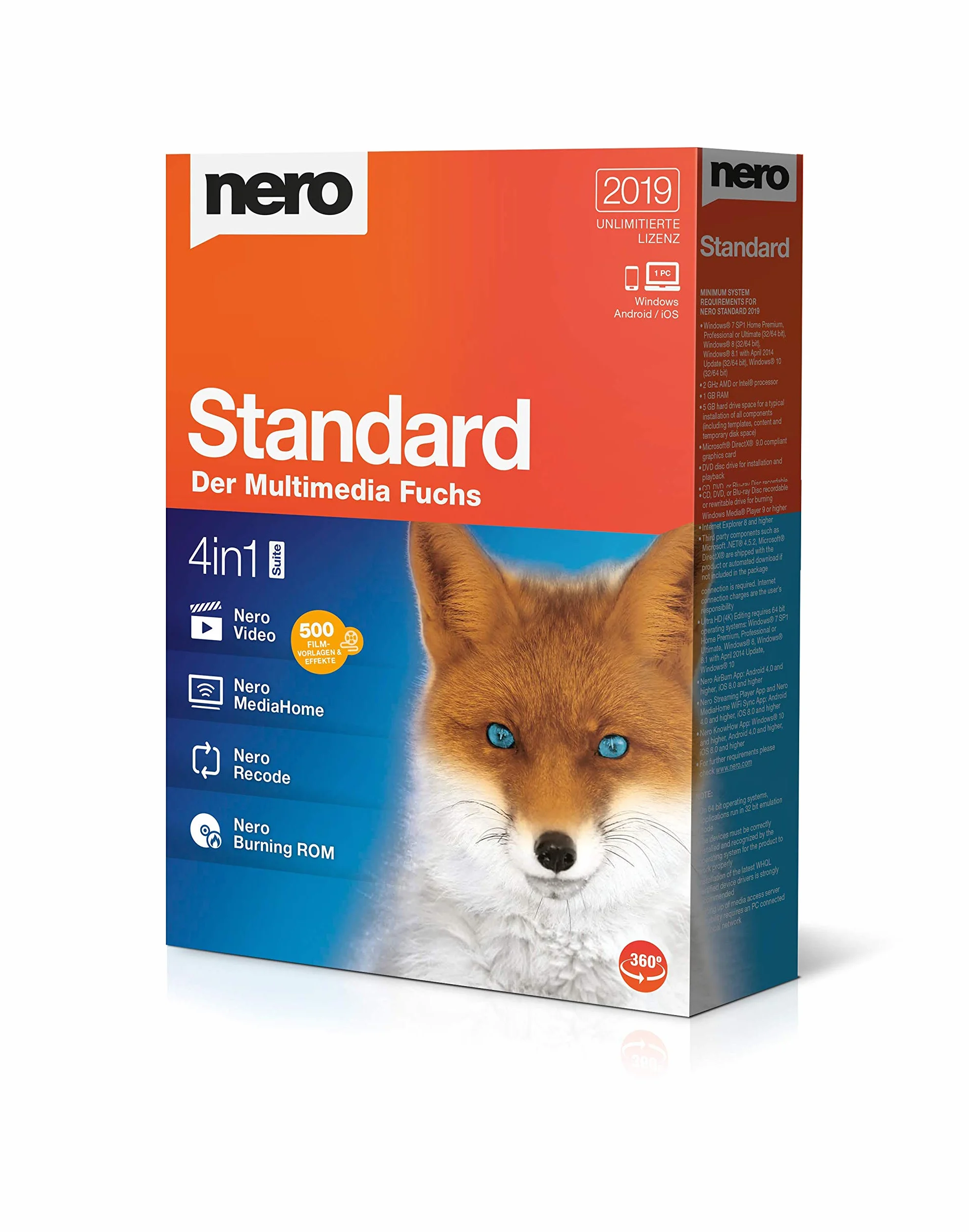 Nero Standard 2019