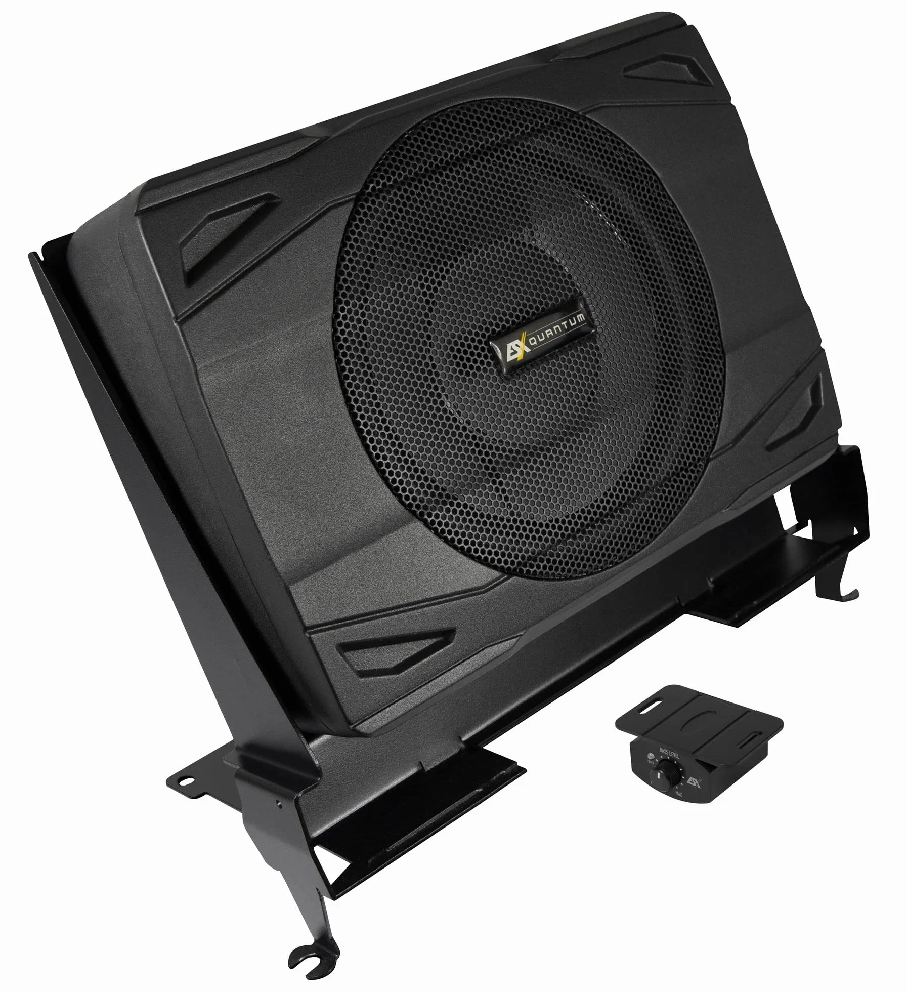 ESX QXF201A | 8' (20 cm) aktiver subwoofer konsolen-subwoofer pasuje do Fiata Ducato, Peugeot Boxer i Citröen Jumper: