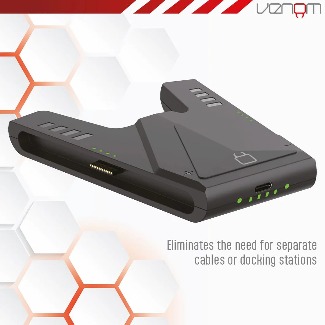 Venom Switch 2 Joy-Con Play & Charge Grip (Nintendo Switch 2) - Amazon Exclusive