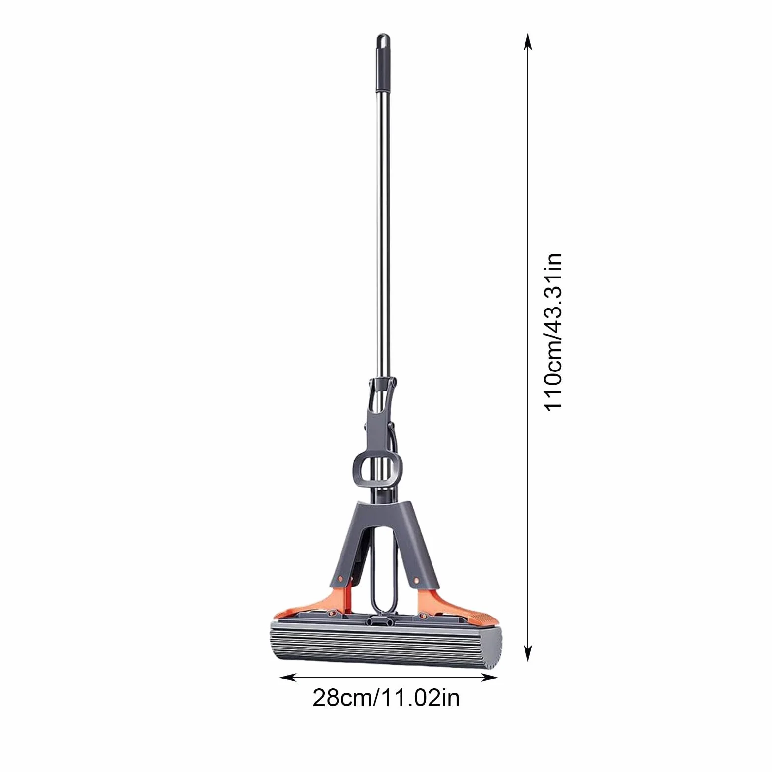 Mop do ściskania, mop gąbkowy PVA, mop rolkowy, mop chłonny, mop do czyszczenia, narzędzie do czyszczenia podłóg, mop do marmuru, mop łazienkowy, czyszczenie balkonu, mop z wkładami do czyszczenia