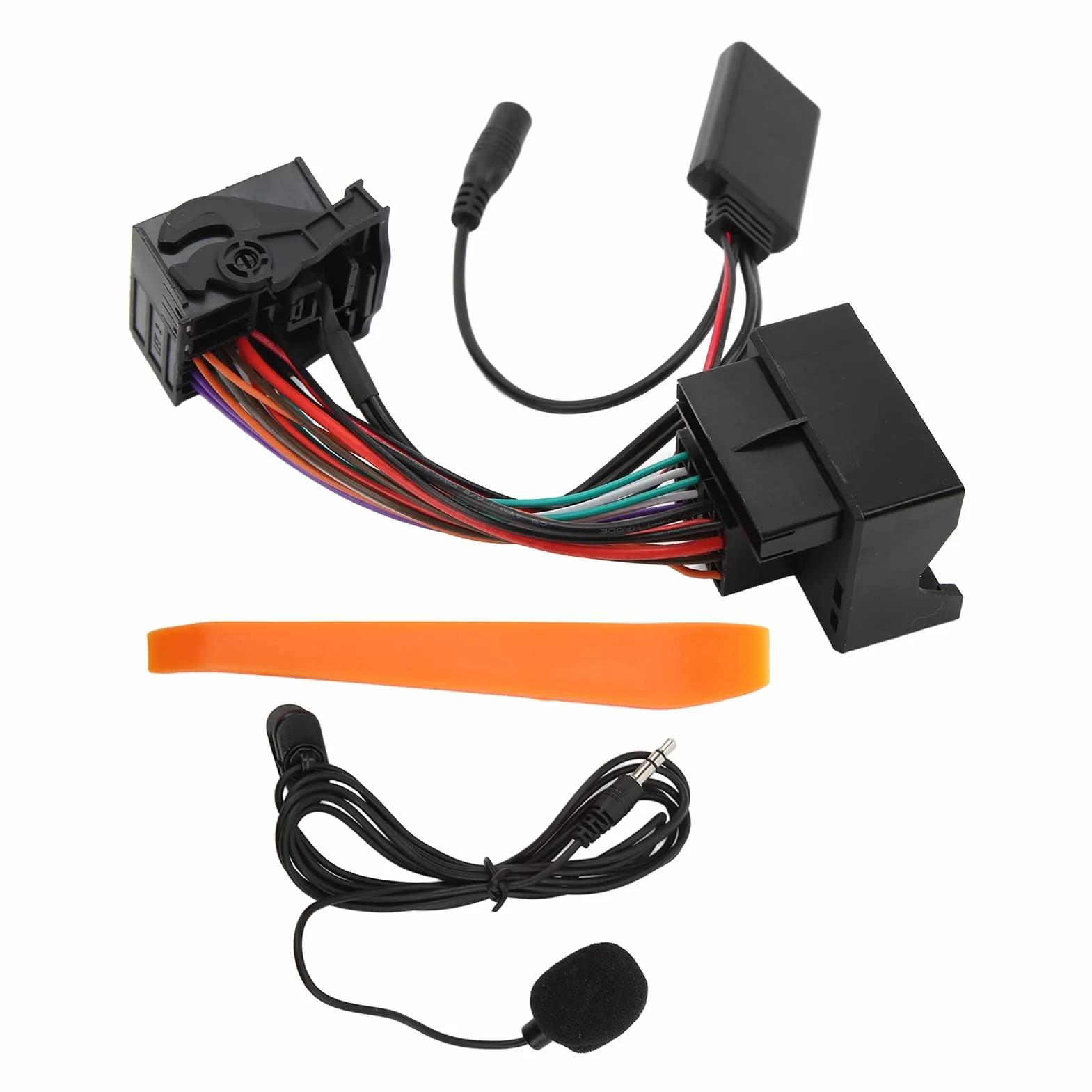 Akozon Bluetooth 5.0 Adapter z 12-pinowym zamiennikiem do Cd30 Mp3 Cdc40 Cd70 i Dvd90