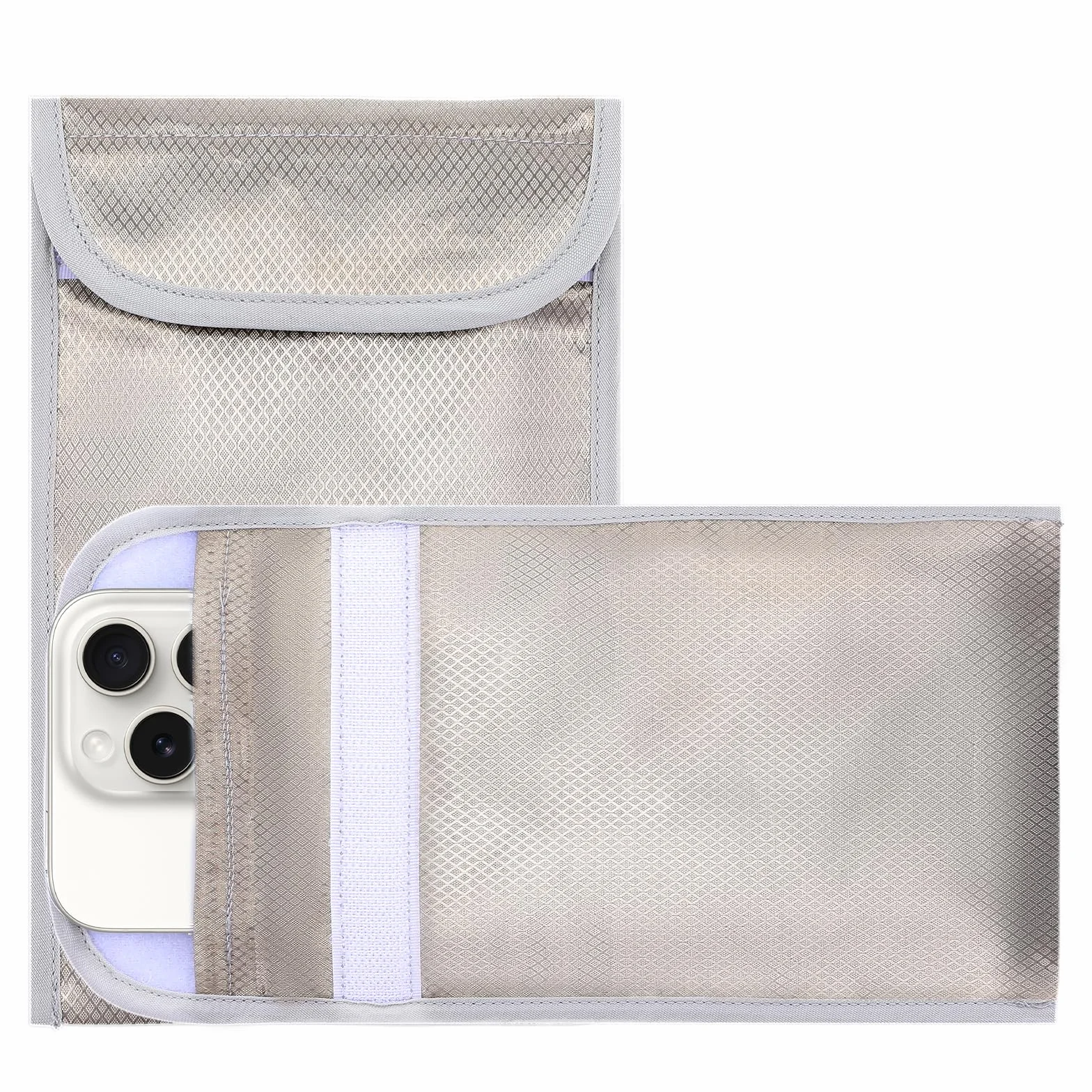 EMF Blocking Shield Sleeves for CellPhone, Faraday Pouch, etui blokujące EMF do smartfonów, blokowanie EMF do telefonów komórkowych dla bezpieczeństwa i prywatności przed 5G WiFi GPS RFID