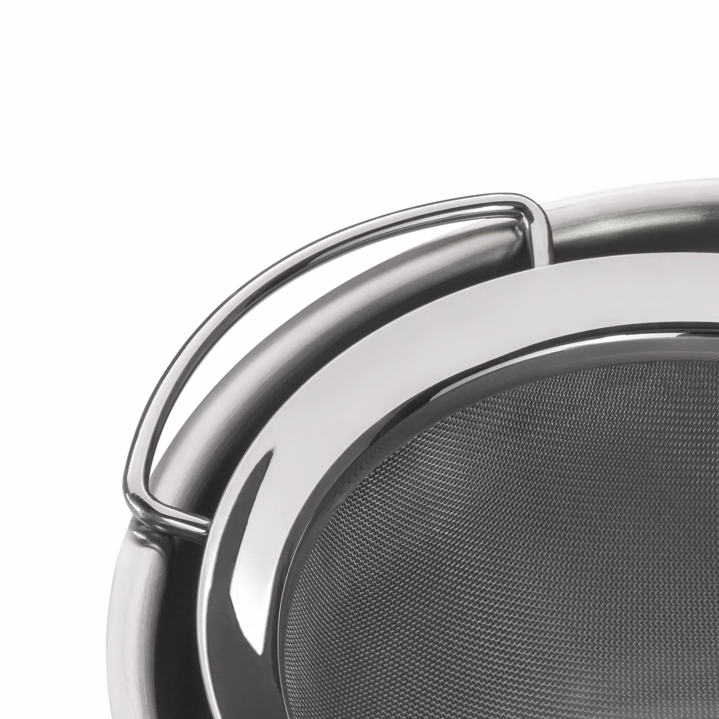 WMF Profi Plus sitko kuchenne 12 cm, z siatką drucianą, stal nierdzewna Cromargan częściowo matowana, nadaje się do mycia w zmywarce