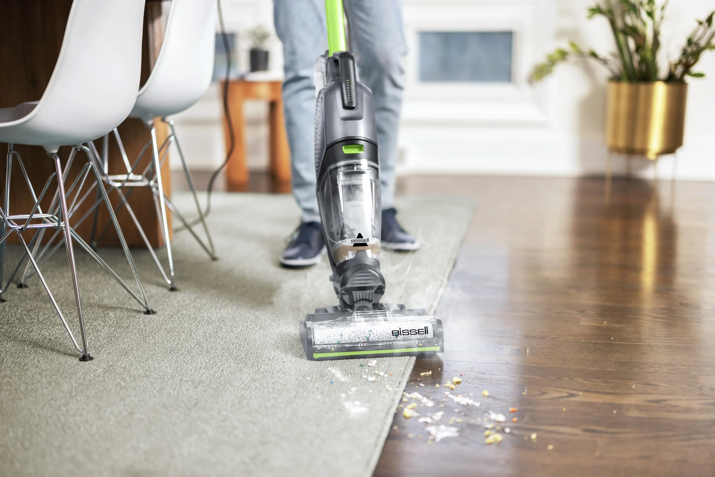 BISSELL CrossWave HydroSteam PET 3517N Odkurzacz Piorący na Mokro Sucho z Parą