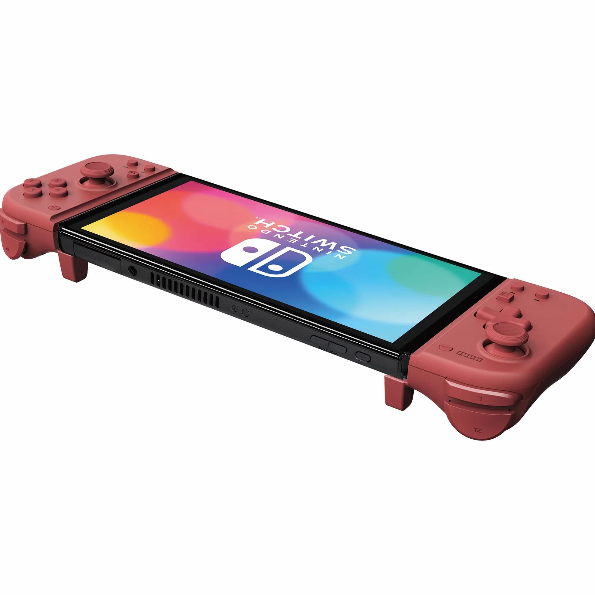 HORI Switch Split Pad Compact Apricot Red