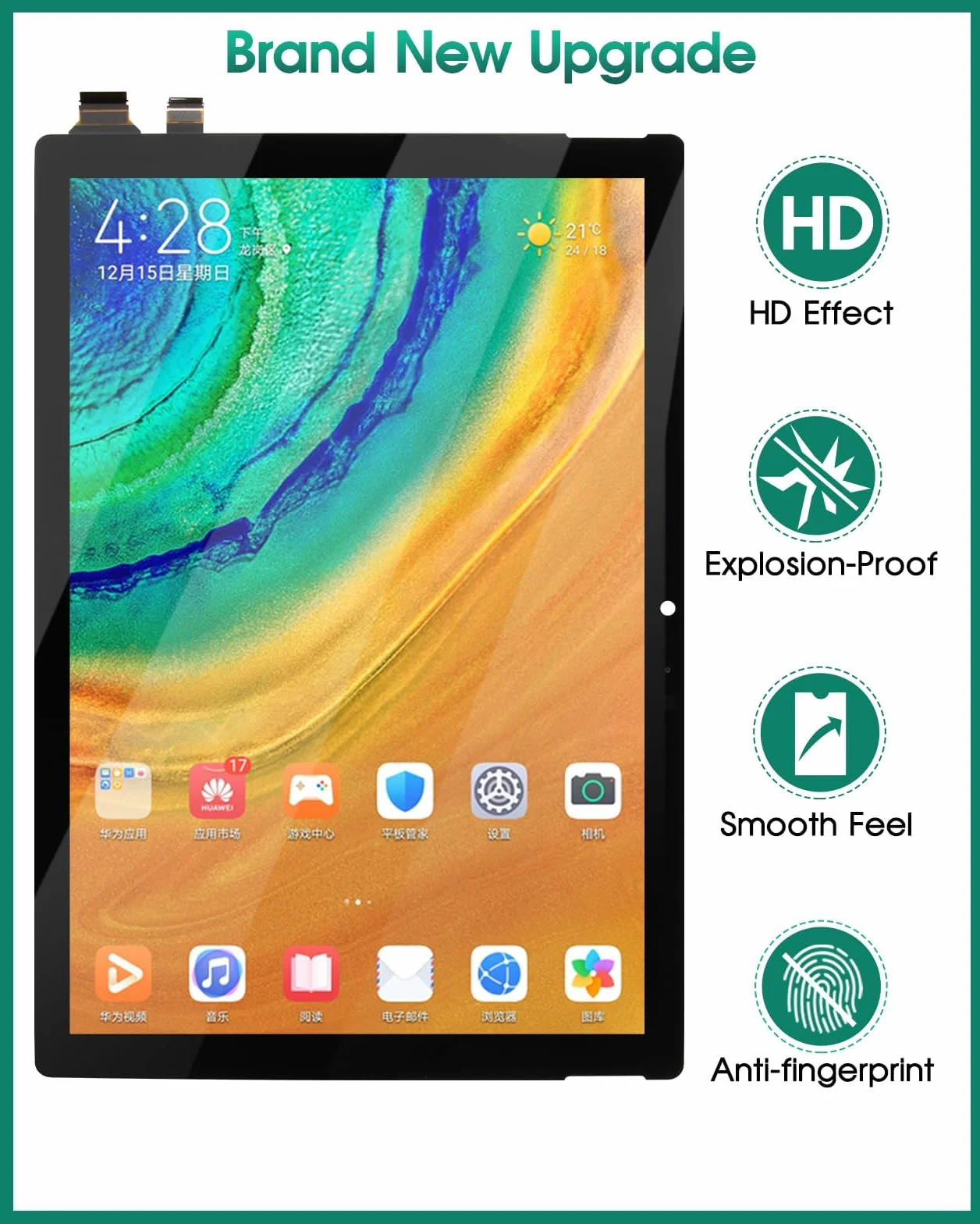 Dla Microsoft Surface Pro 6 12.3 1807 wyświetlacz LCD zamiennik ekranu dotykowego digitizer zestawy naprawcze do Microsoft Surface Pro 6 (czarny, bez ramki)