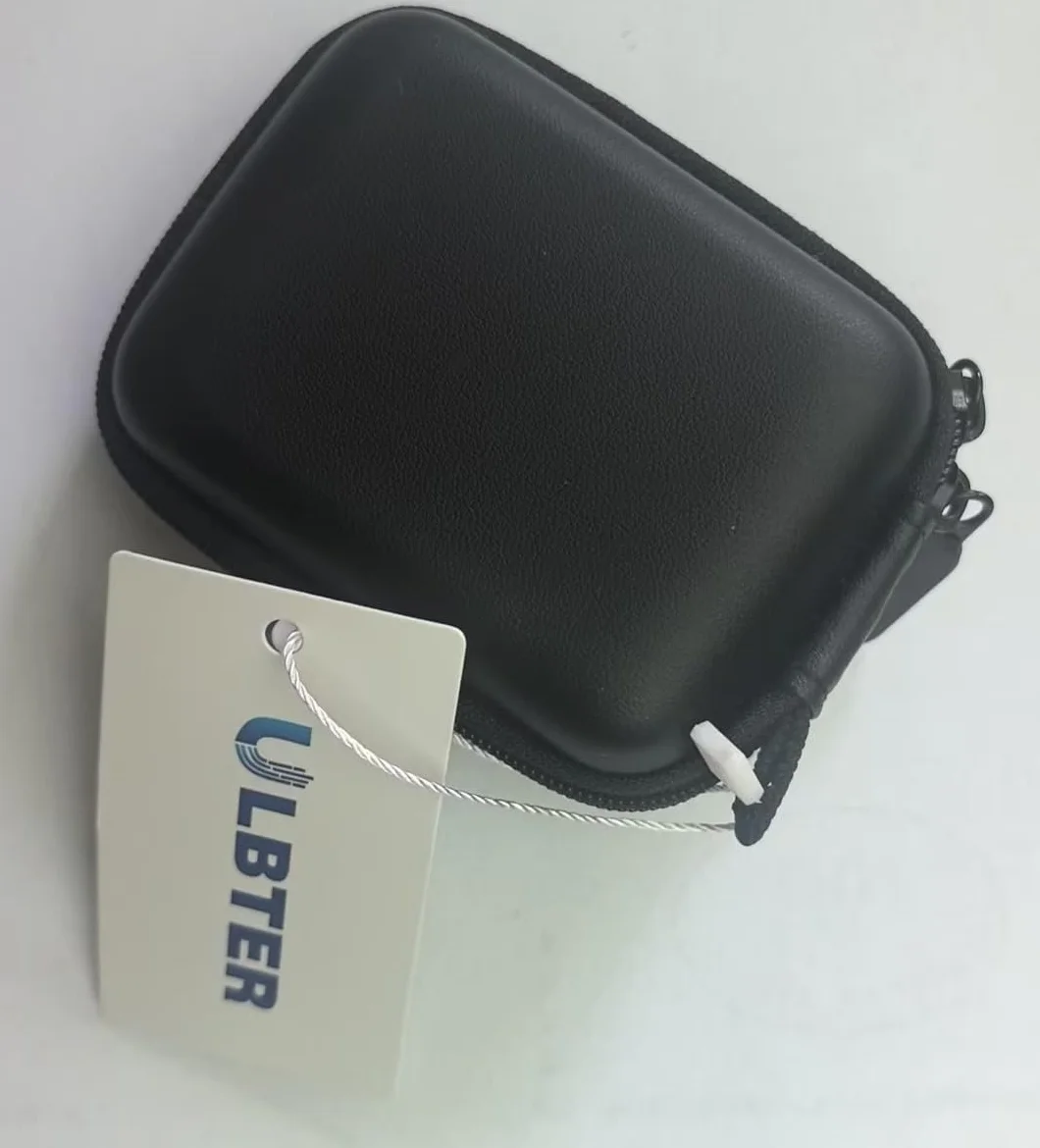 Mała torba do GoPro Hero9 Hero8, ULBTER torba do noszenia na Go Pro Hero 9 8 pokrowiec ochronny akcesoria i osłona obiektywu [1+2 sztuki] -czarna, 6,5 x 9,0 x 5,0 cm