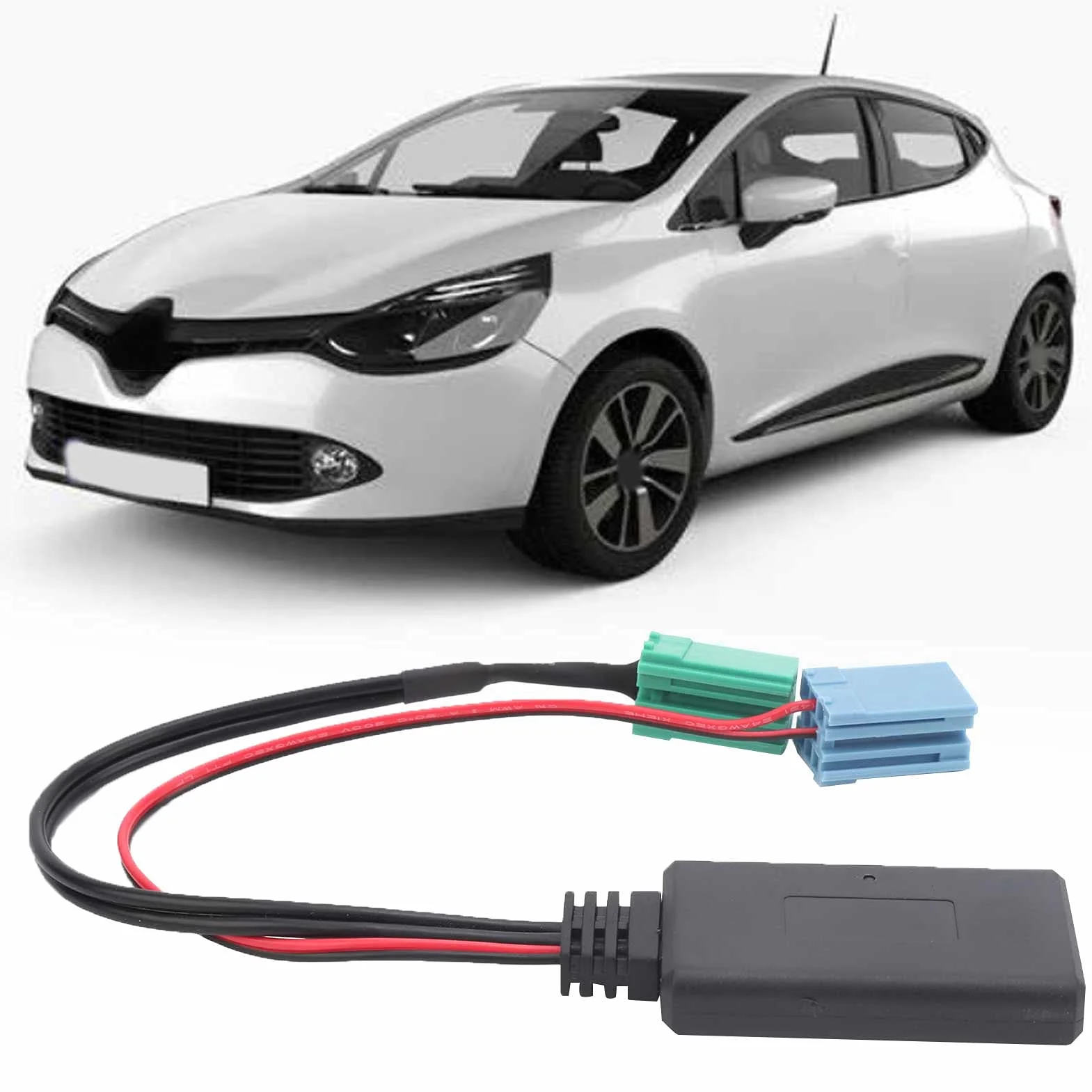 Auto o Adapter, Złącze Bluetooth 5.0 AUX Grand Scenic Mini ISO 6Pin 8Pin Kabel do Espace Laguna