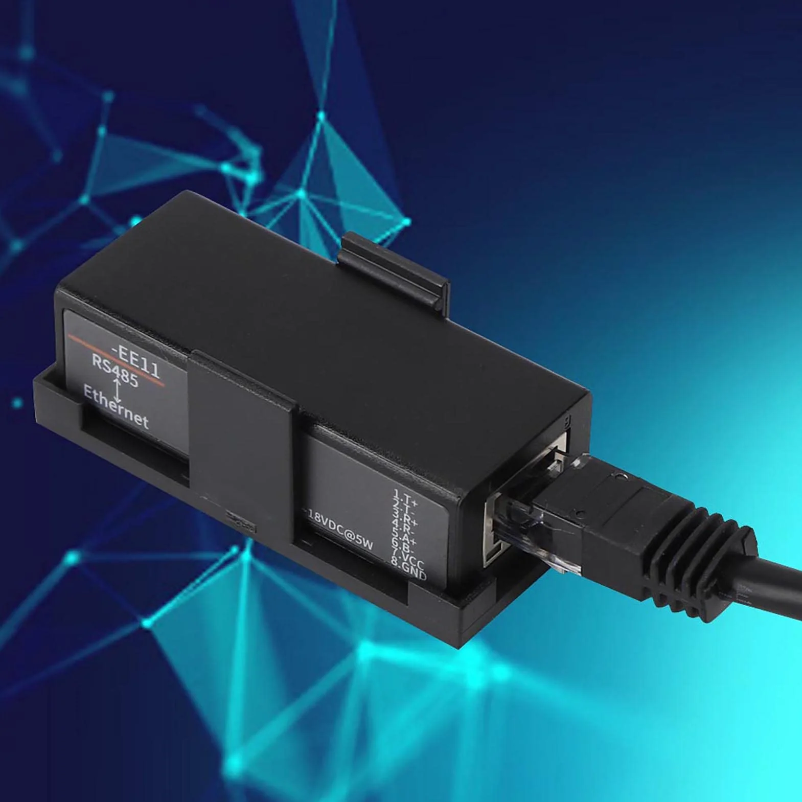 HF7121 Moduł Komunikacyjny Serwer Szeregowy Ethernet DTU 5-36VDC Linux 10/100M Ethernet 460800 bps MIPS MCU 32MB RAM 16MB Flash
