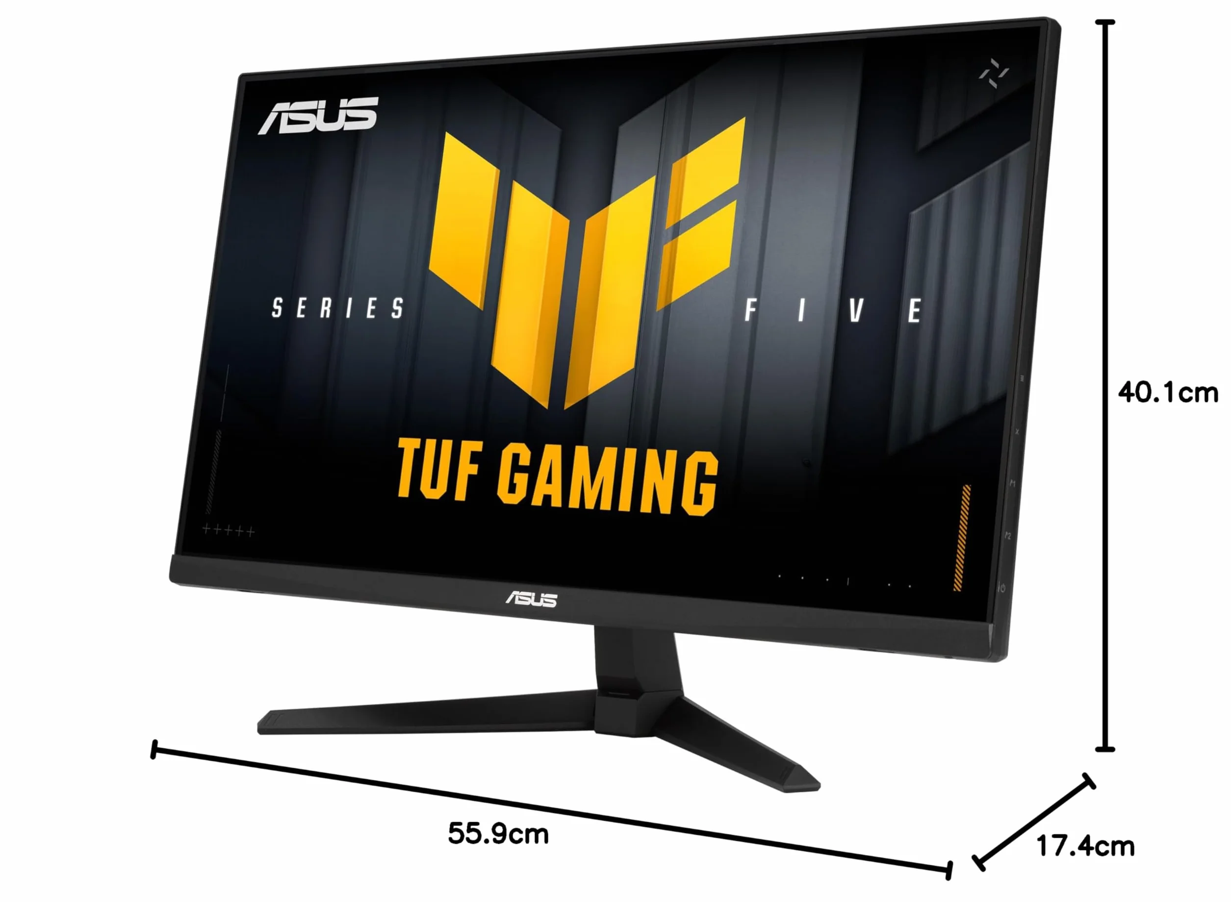 Monitor do gier TUF Gaming Series 5 VG259QMR5A – 24,5-calowy ekran IPS Full HD, 310 Hz (OC), 0,3 ms, kompatybilny z G-Sync, AMD FreeSync Premium, ELMB Sync, 99% sRGB, DisplayWidget Center, AI