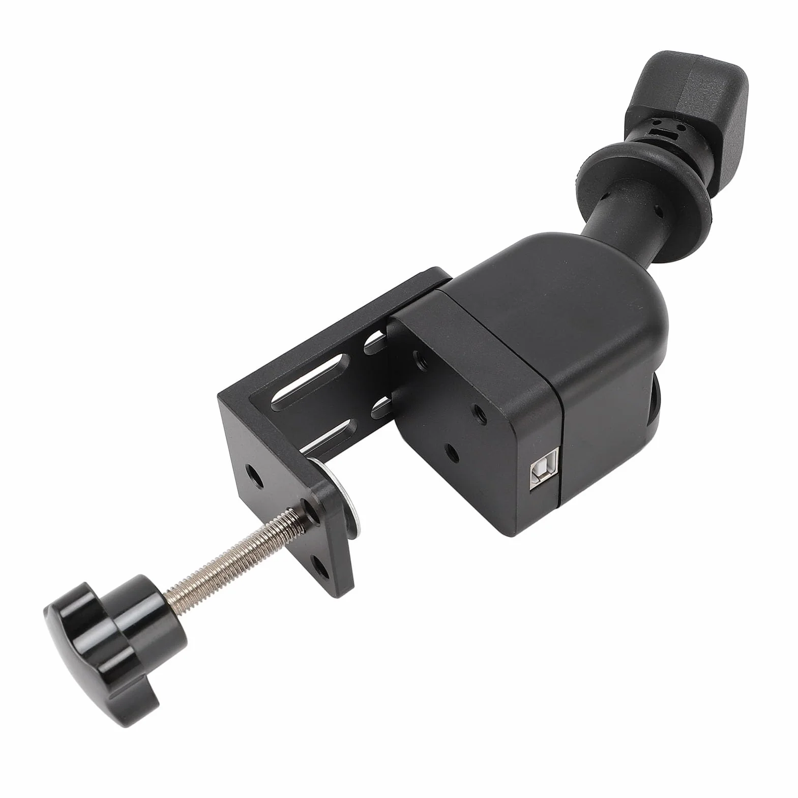 Hamulec Ręczny USB do Komputera, Aktualizacja do Gier Wyścigowych SIM Symulowany Hamulec Ręczny do G27 G29 G920 T300, Zawiera Zacisk, Kompatybilny z Euro Truck Simulator 2 i