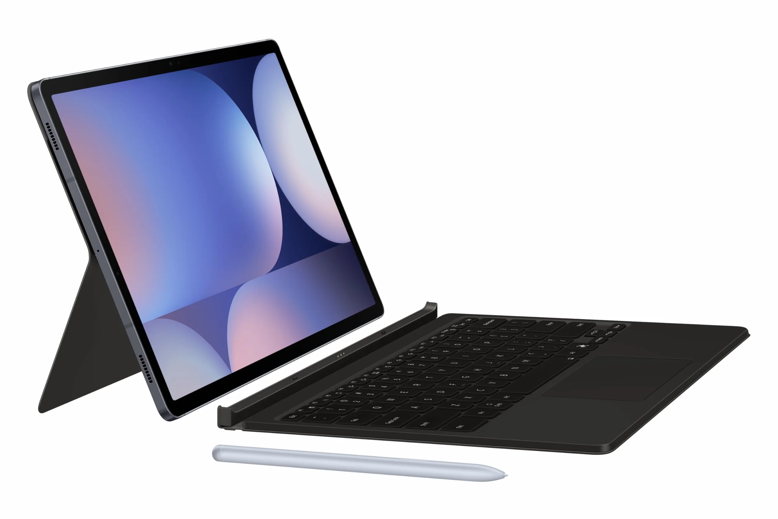 Samsung S10+ Book Tablet Cover z klawiaturą AI czarny