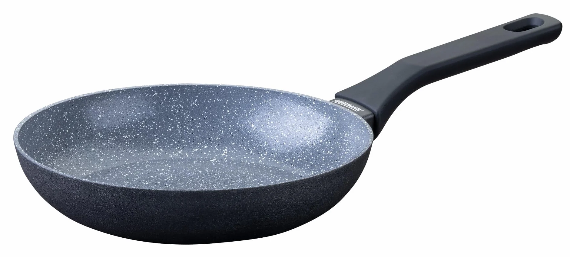 Fackelmann Patelnia Cosmo 24 cm z tłoczonego aluminium, powłoka ceramiczna, uchwyt Soft-Touch