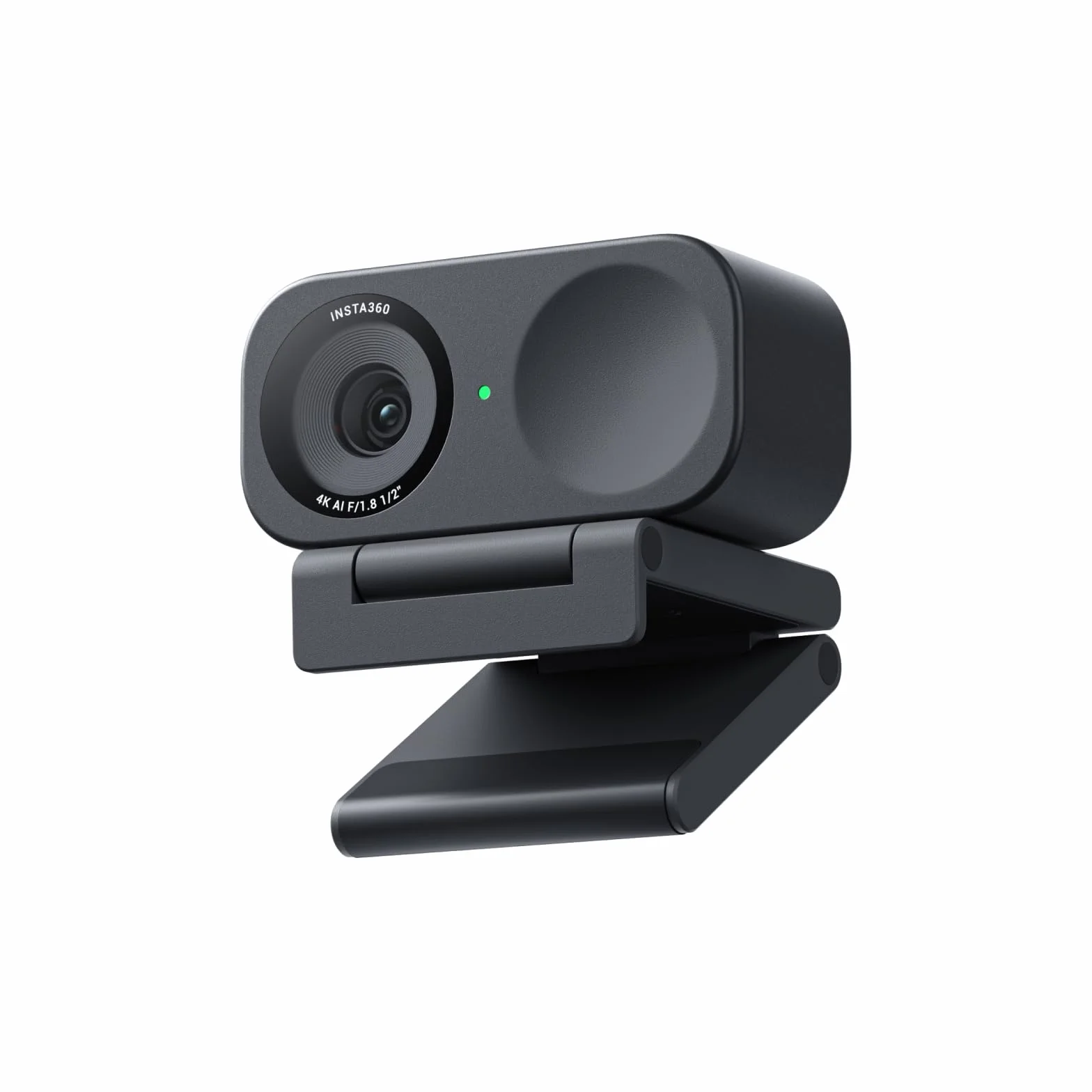 Insta360 Link 2C - kamera internetowa 4K do komputerów PC/Mac, czujnik 1/2", automatyczne kadrowanie, HDR, mikrofon z redukcją szumów AI, sterowanie gestami do przesyłania strumieniowego, połączeń