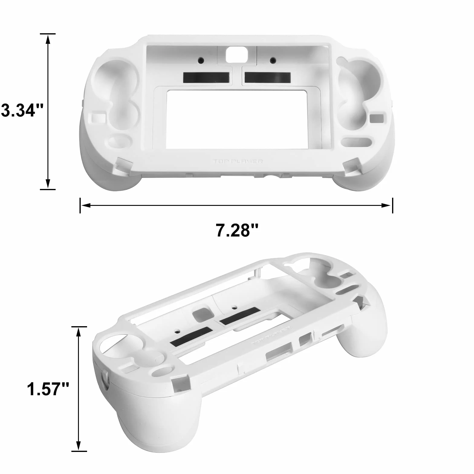 Sony Playstation PS Vita 1000 biały wyzwalacz ręczny uchwyt obudowa kontrolera etui ochronne