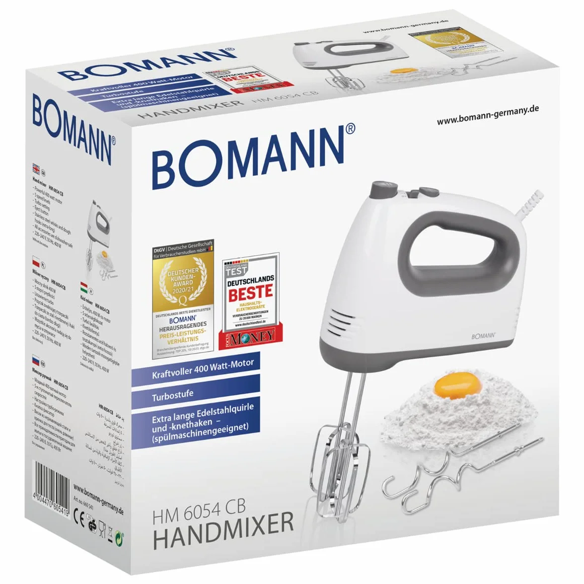 Bomann HM 6054 CB weiß