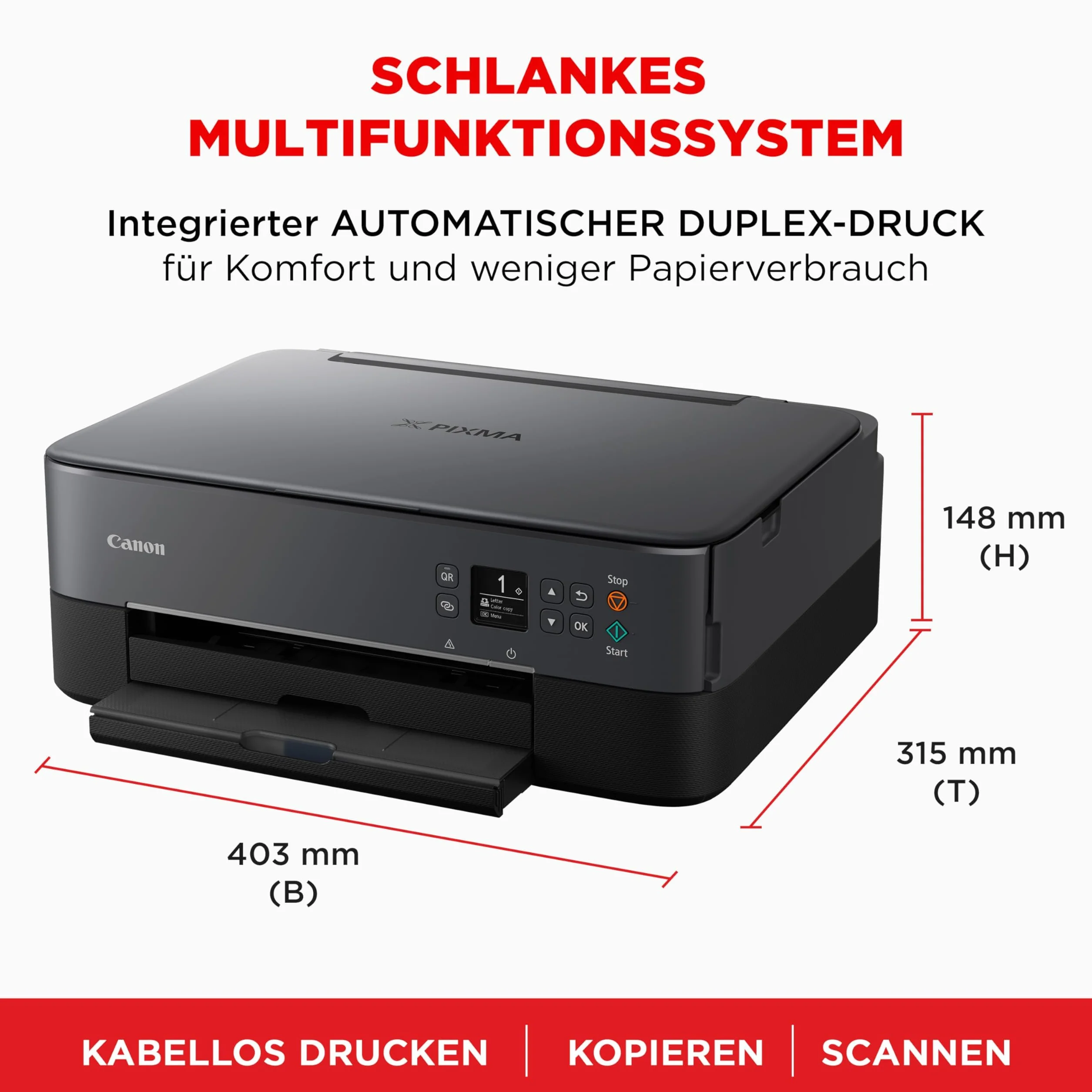 Canon Pixma TS5350i czarna drukarka, Bluetooth, Wi-Fi