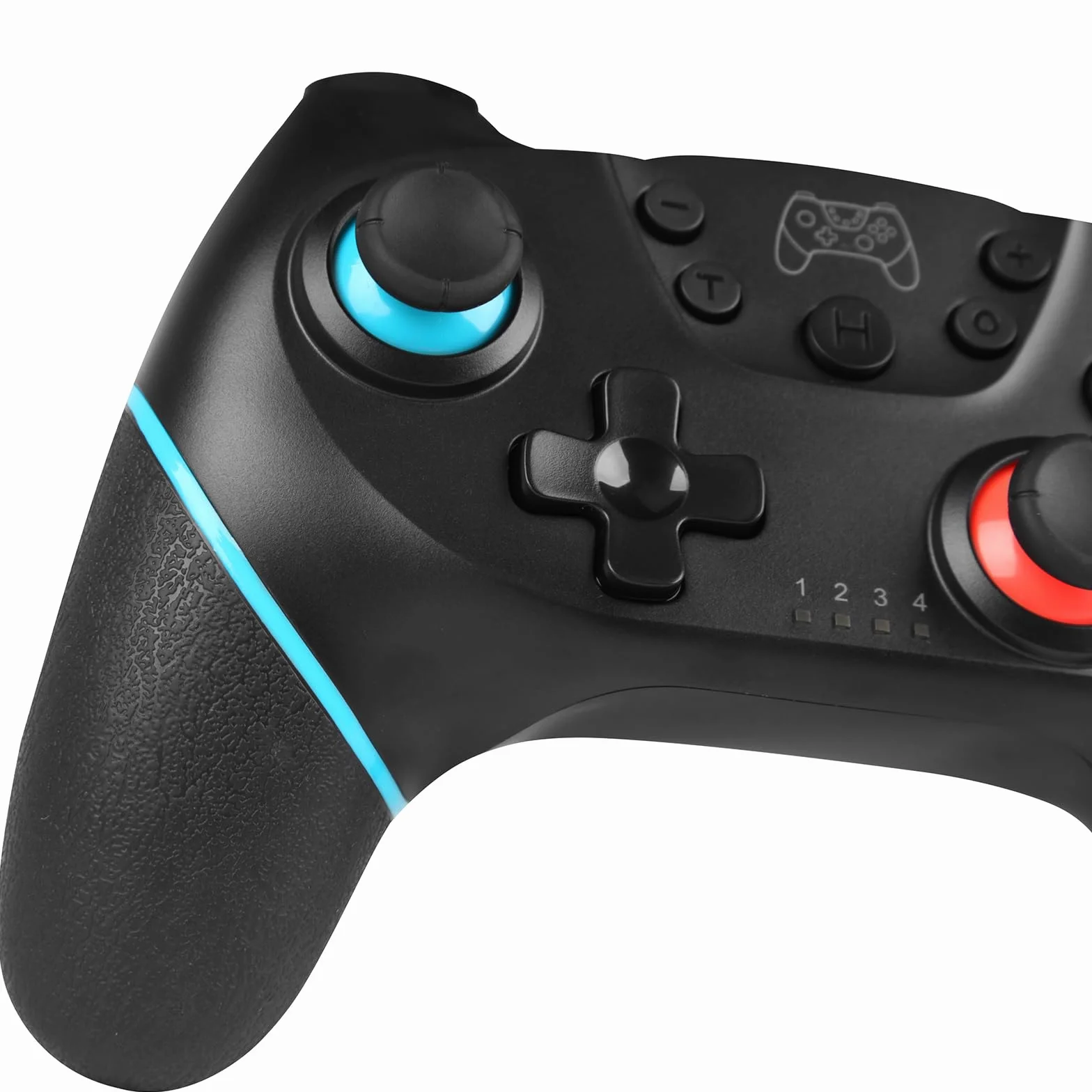 [2024 New Version] Controller For Switch – Wireless Pro Controller for Switch Lite – Turbo & Dual Vibration