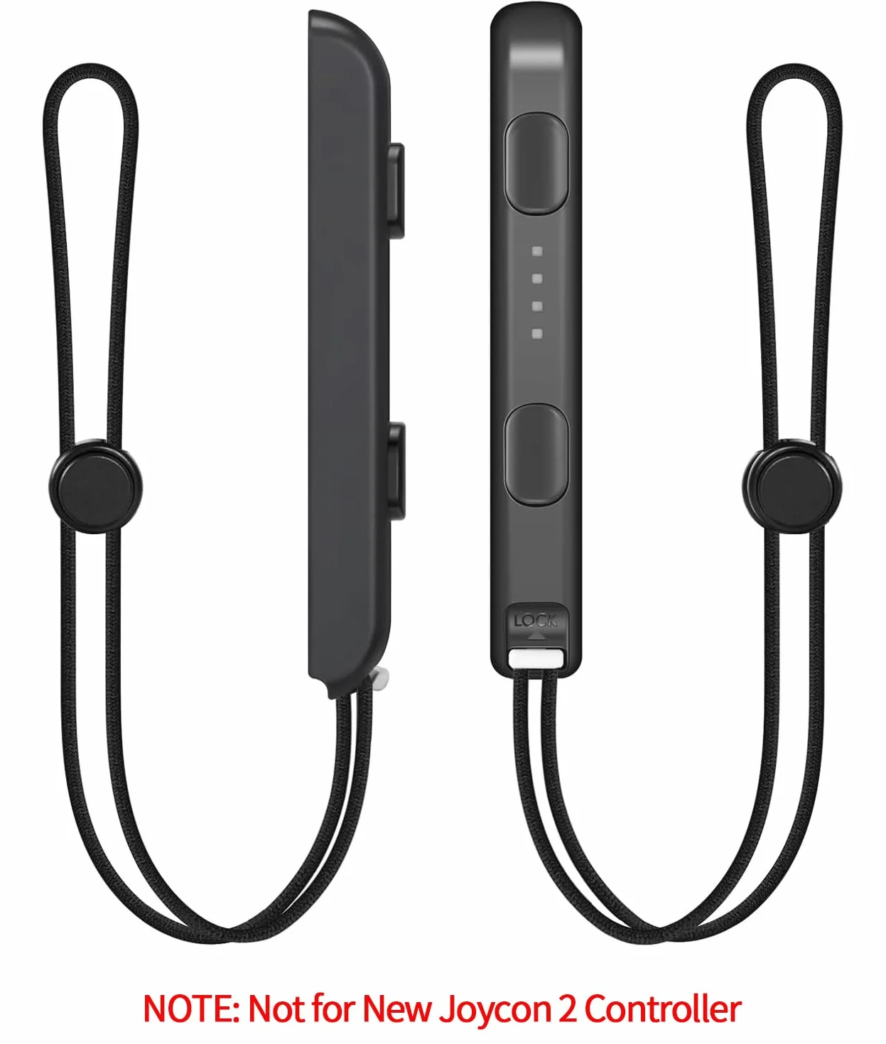 Pasek na nadgarstek do Switch Joycon – 2-pak smyczy części zamienne akcesoria do kontrolera Joy Con Joy-Con