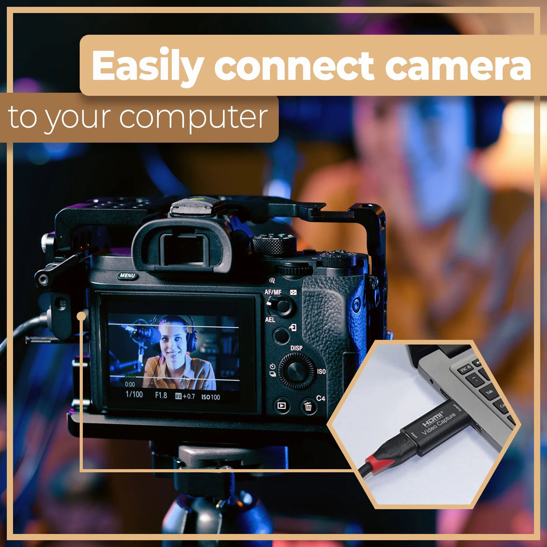 Retoo Karta wideo HDMI na USB 2.0 Adapter przechwytujący 4K do do PS5 PS4 Video Capture Card Transmisja na żywo i nagrywanie do gier streamingu lekcji wideokonferencji 1080p