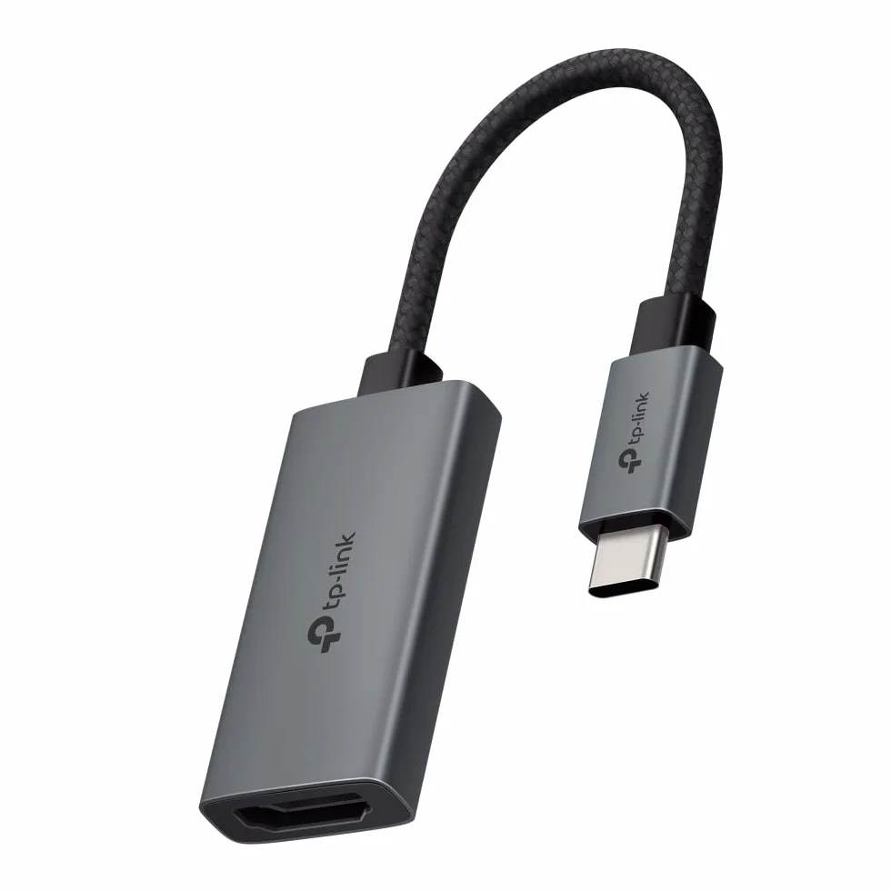 TP-Link UA520C | Adapter USB-C do HDMI 4K@60Hz | Plug & Play | Aluminiowa obudowa | Kompaktowy i trwały