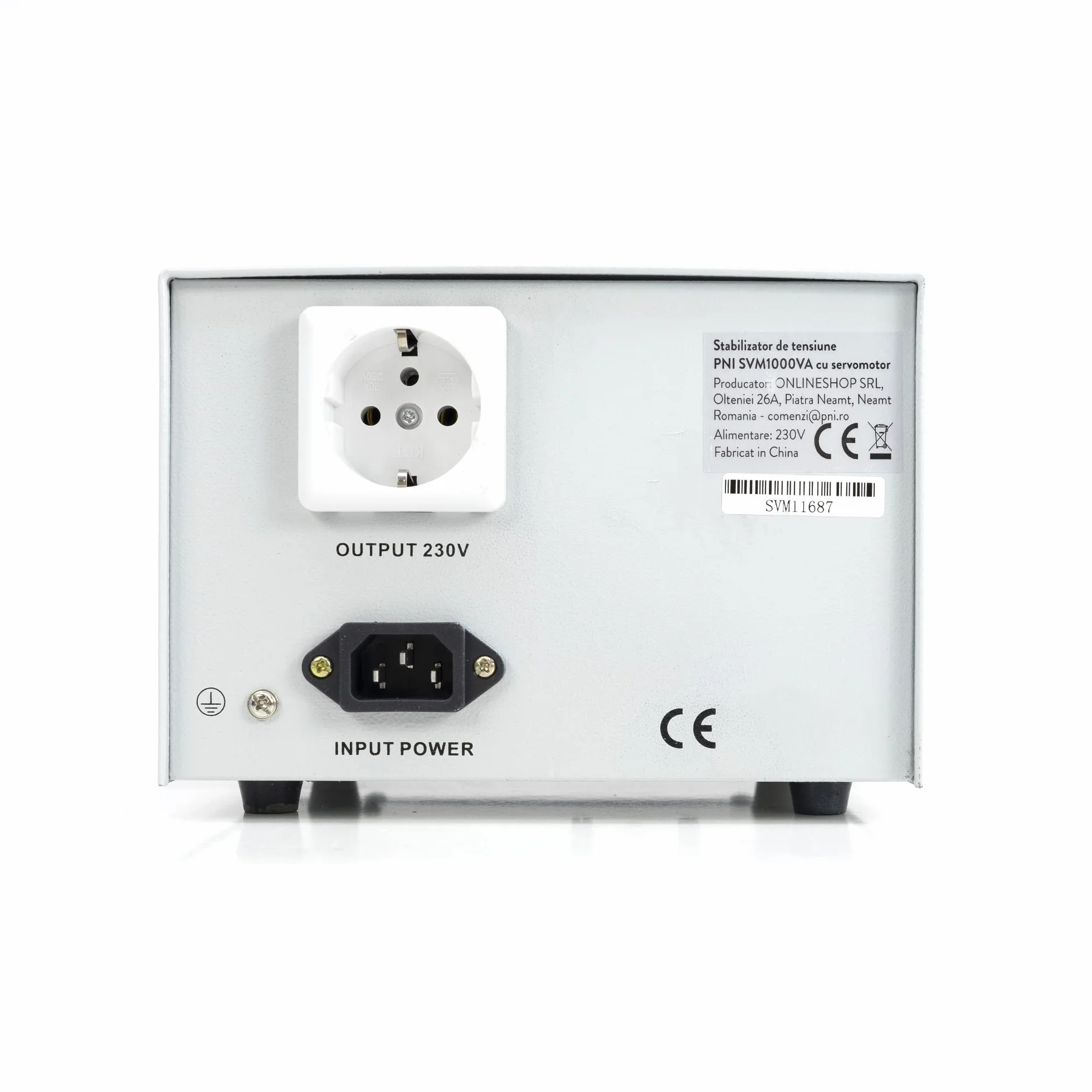 Stabilizator napięcia PNI SVM1000VA 800 W 3,6 A 230 V