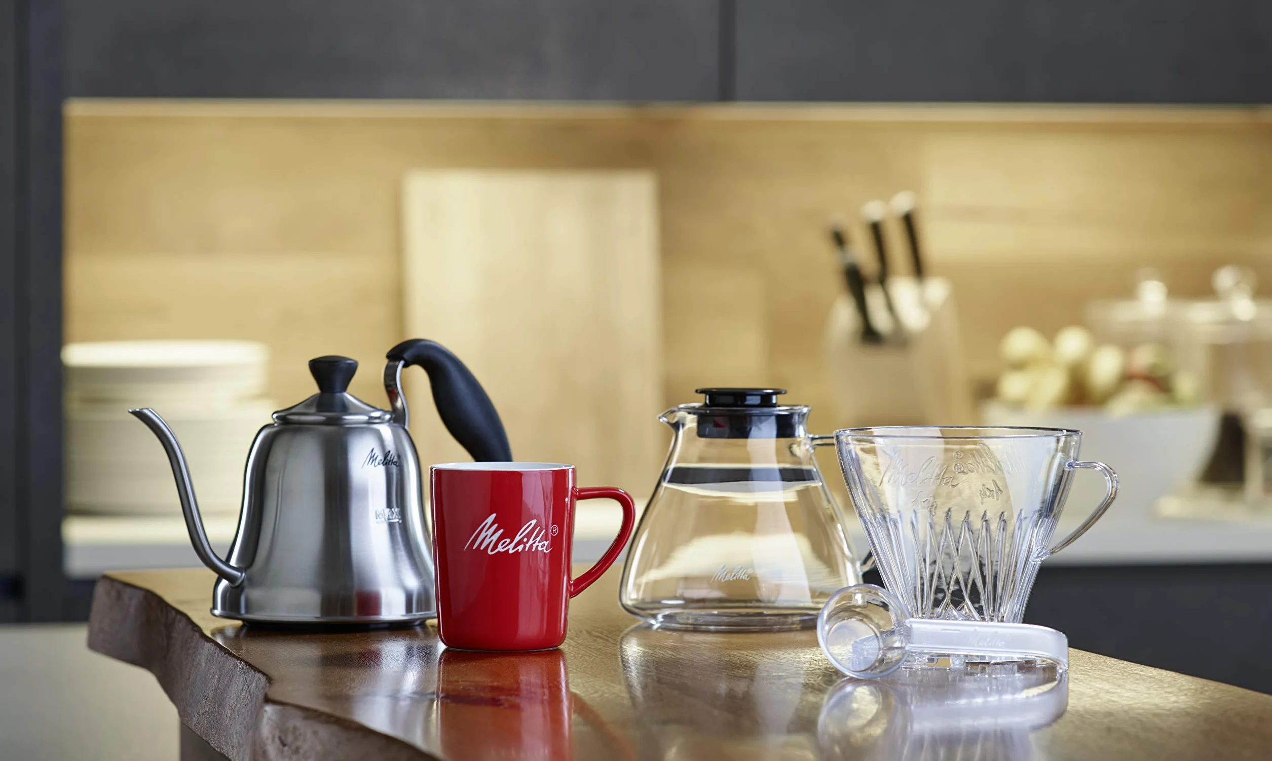 Melitta 217625 Dzbanek ze szkła borokrzemowego, wytrzymały i odporny na wysokie temperatury, 0,7 l