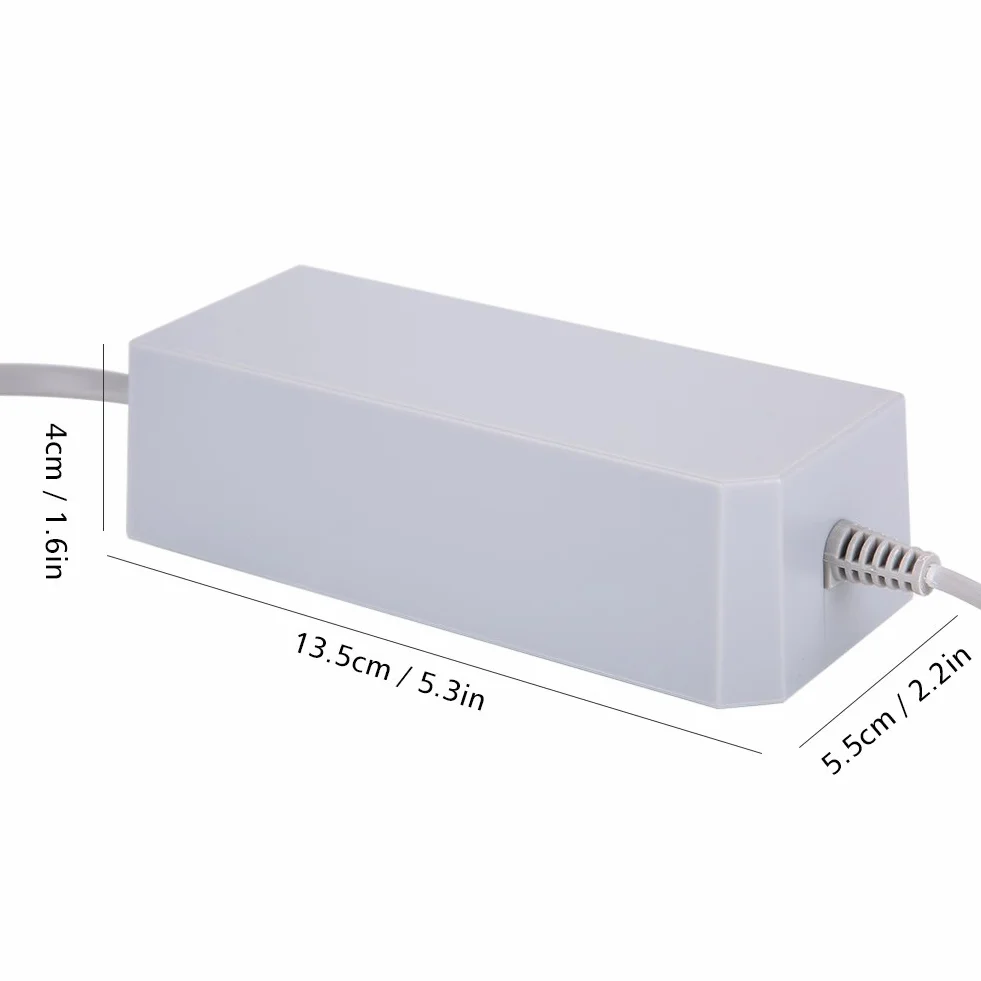 Asixx Ładowarka do Wii, Kabel Zasilacza do Nintendo Wii, 110-240V(EU)