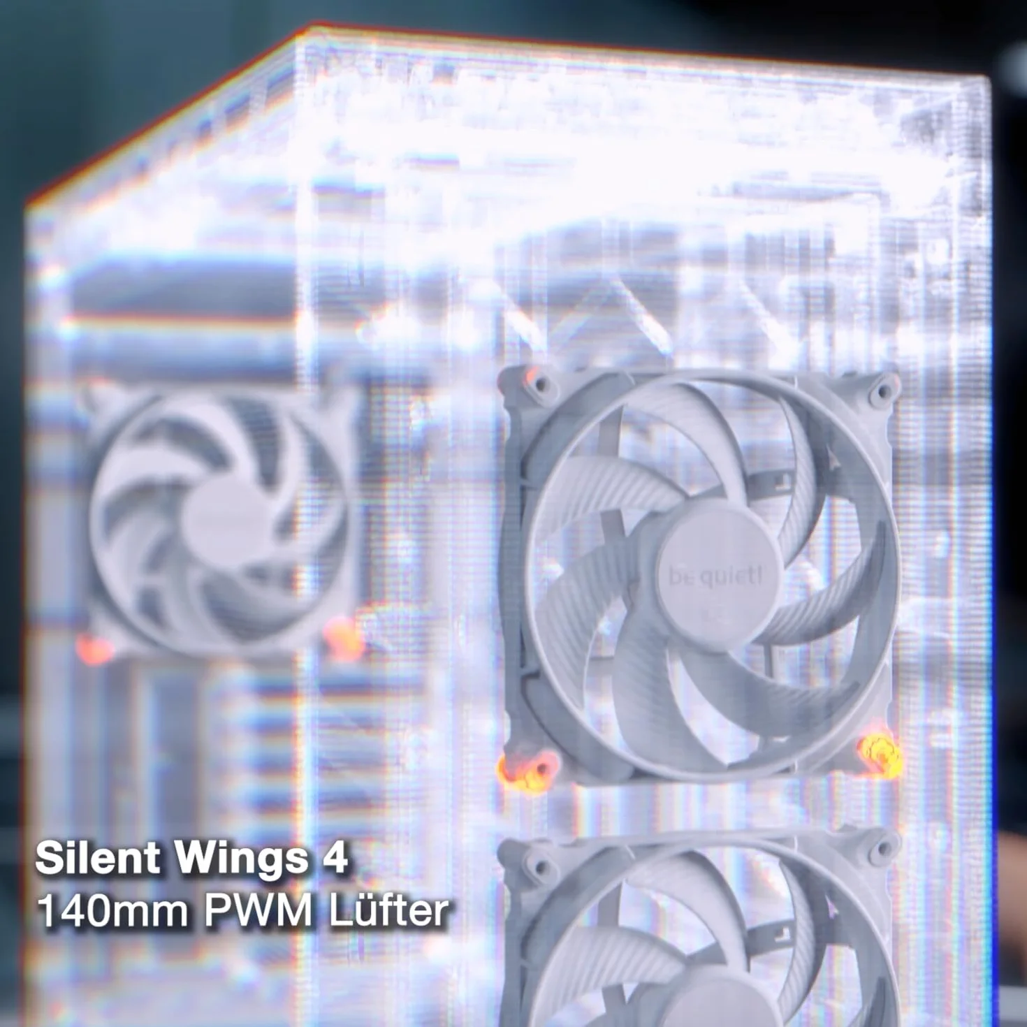 PC- Case BeQuiet Dark Base Pro 901 - weiss biały