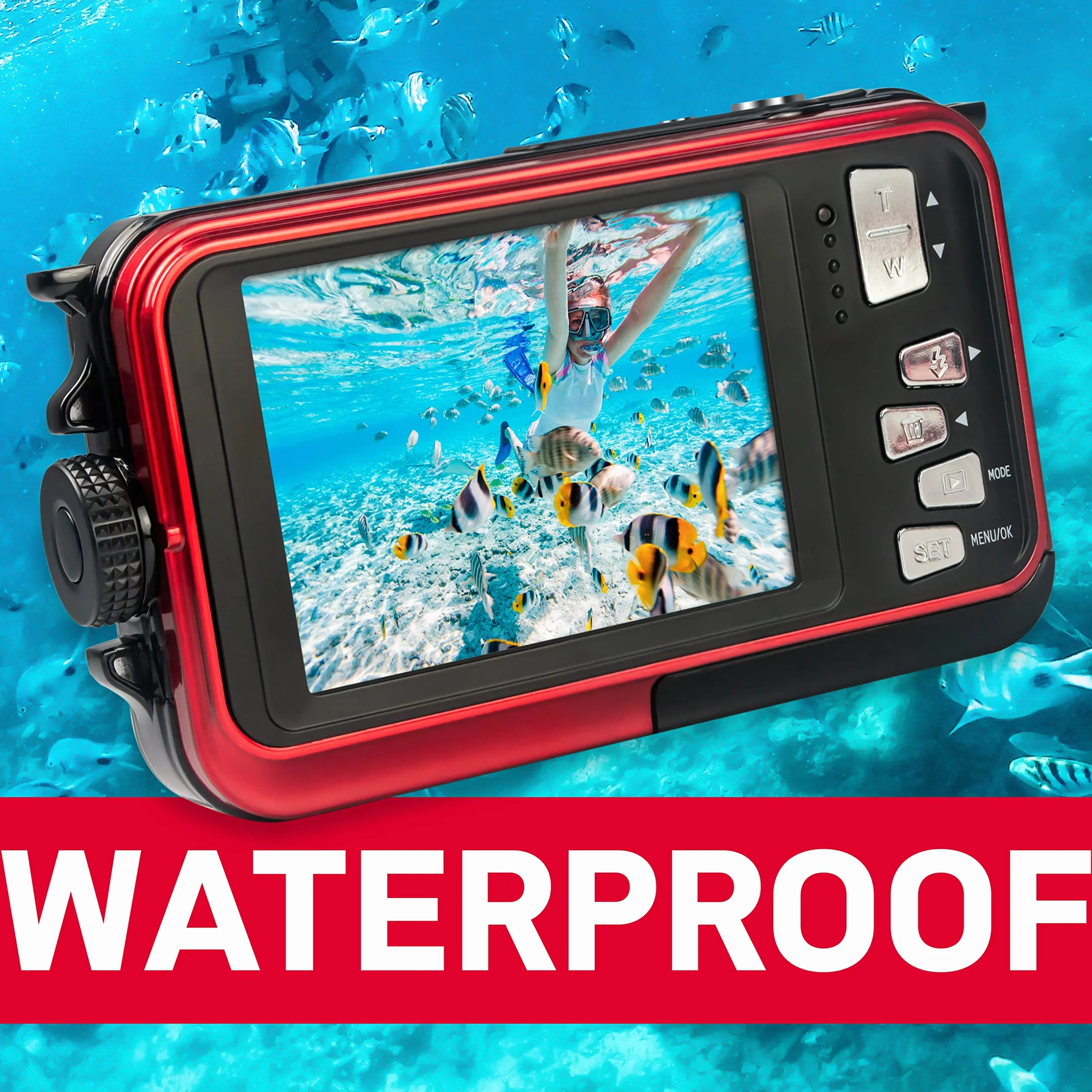 AGFAPHOTO Realishot WP8000 Rouge