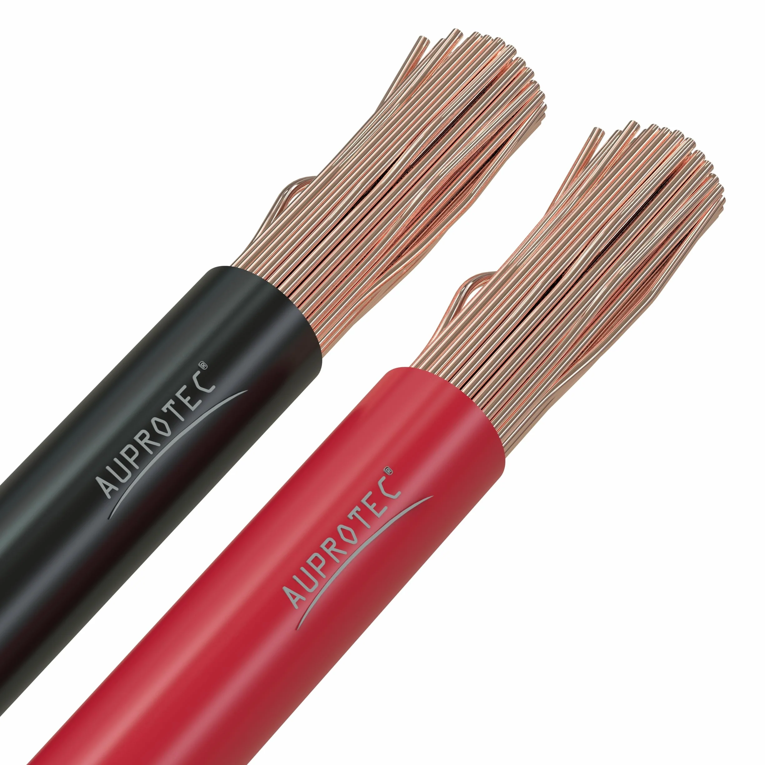 AUPROTEC Przewód samochodowy 6,0 mm², zestaw 2 kolorów po 5 m każdy, FLRY-B jako zwój