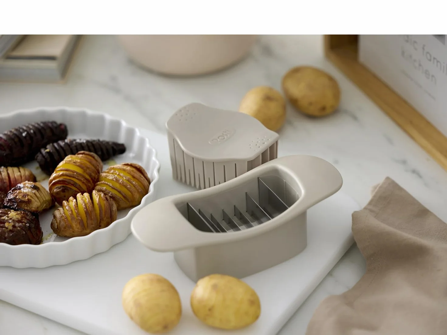 Rosti Nacinarka Hasselback Humus